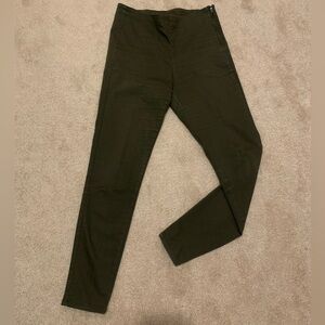 Green work pants